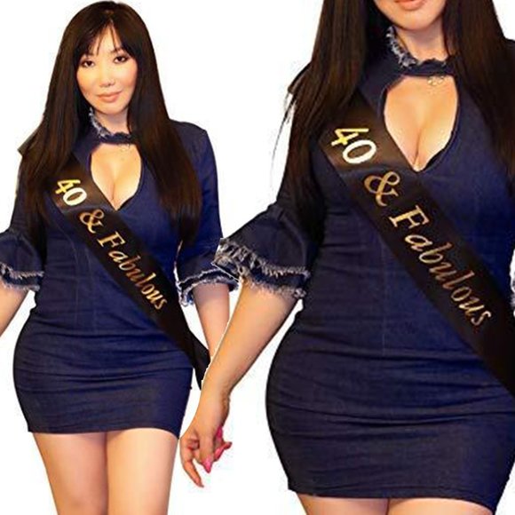 40 & Fabulous Birthday Sash - Picture 1 of 1